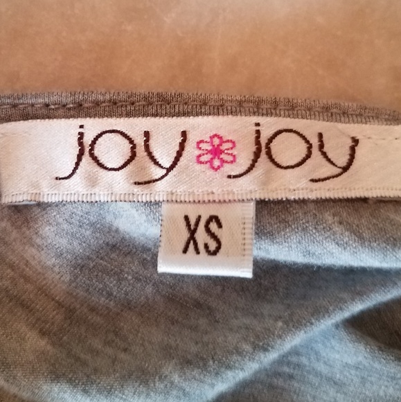 JOY JOY flowing jersey cap sleeve tee sz XS - Picture 3 of 8